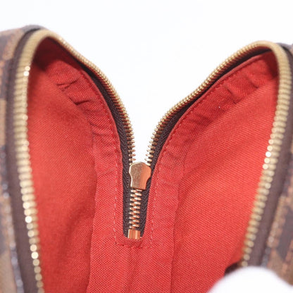 Louis Vuitton Geronimos Waist Damier, Brown, Canvas, Shoulder Bag
