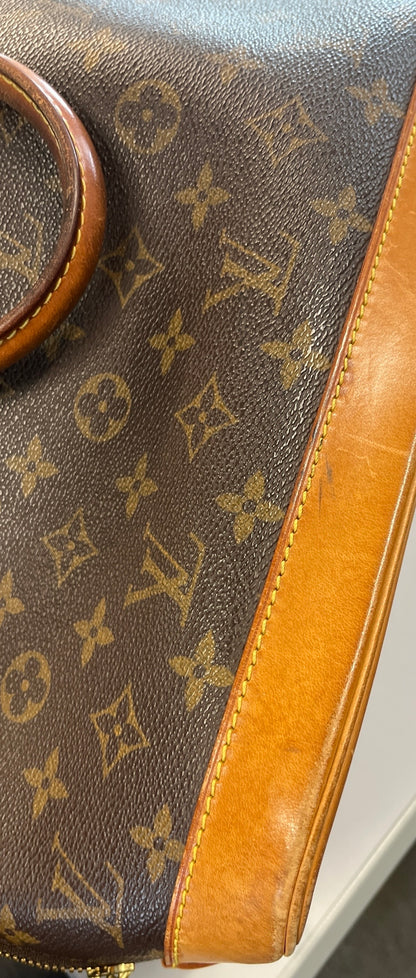 Louis Vuitton Vintage Alma Monogram Canvas, Brown, Canvas, Handbag