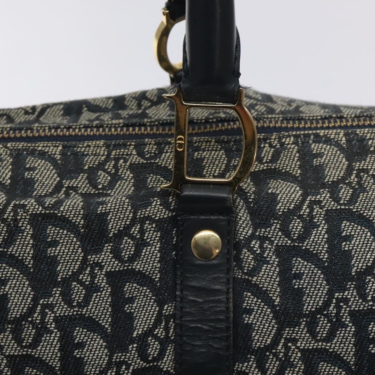 Dior Trotter, Navy, Canvas, travel