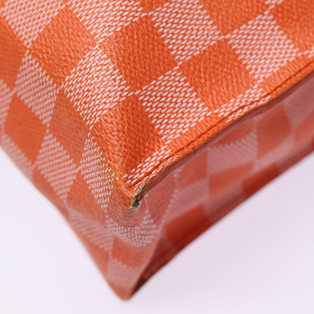 Louis Vuitton Pimont Mobile, Orange, Canvas, handbag