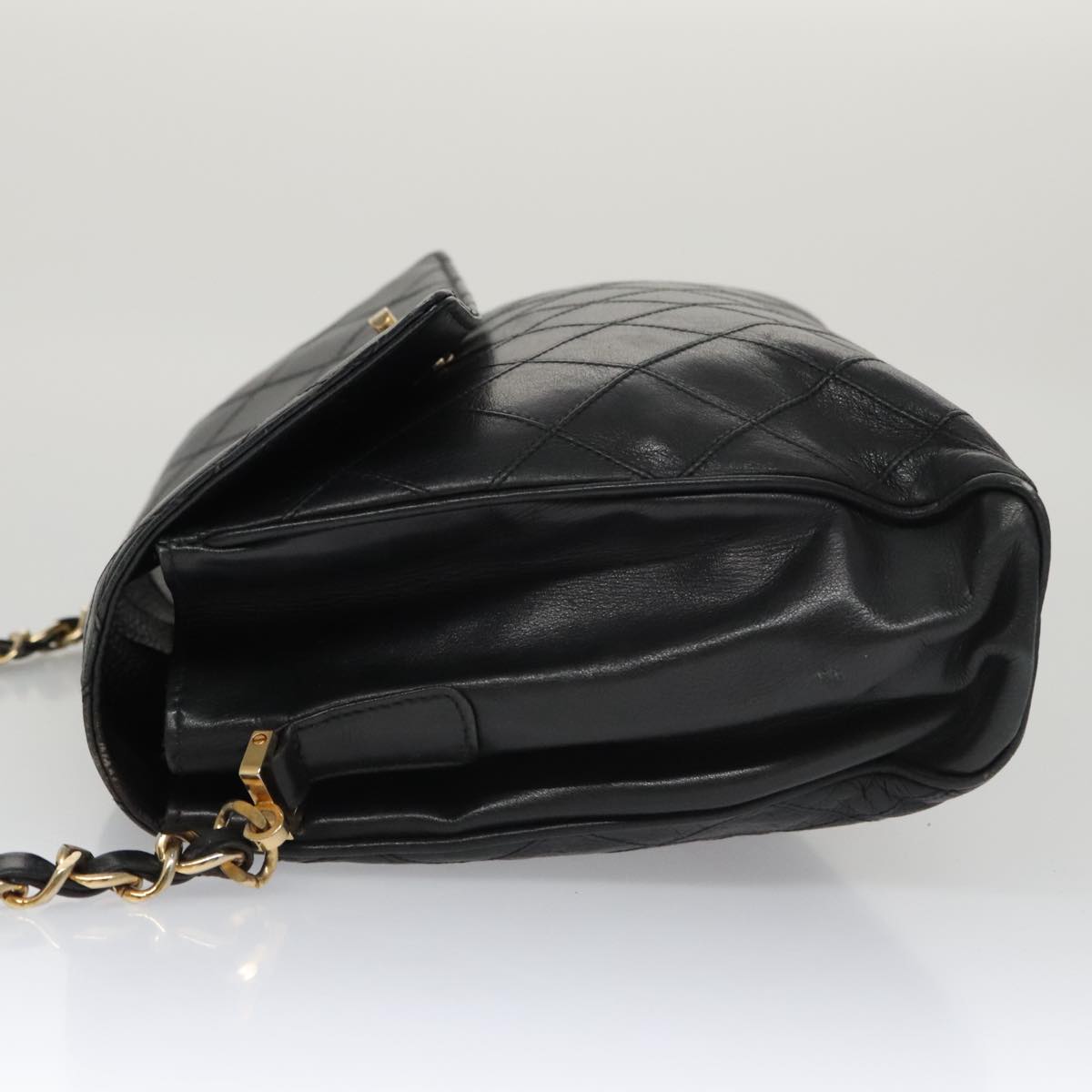 Chanel Flap bag, Black, Leather, shoulder