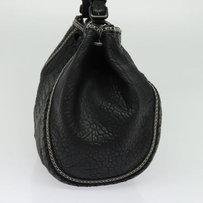 Bottega Veneta, Black, Leather, tote