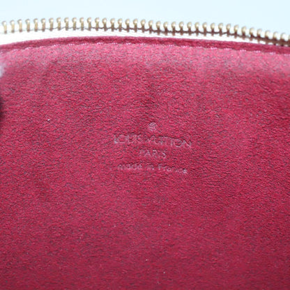 Louis Vuitton Pochette Accessoire, White, Canvas, clutch