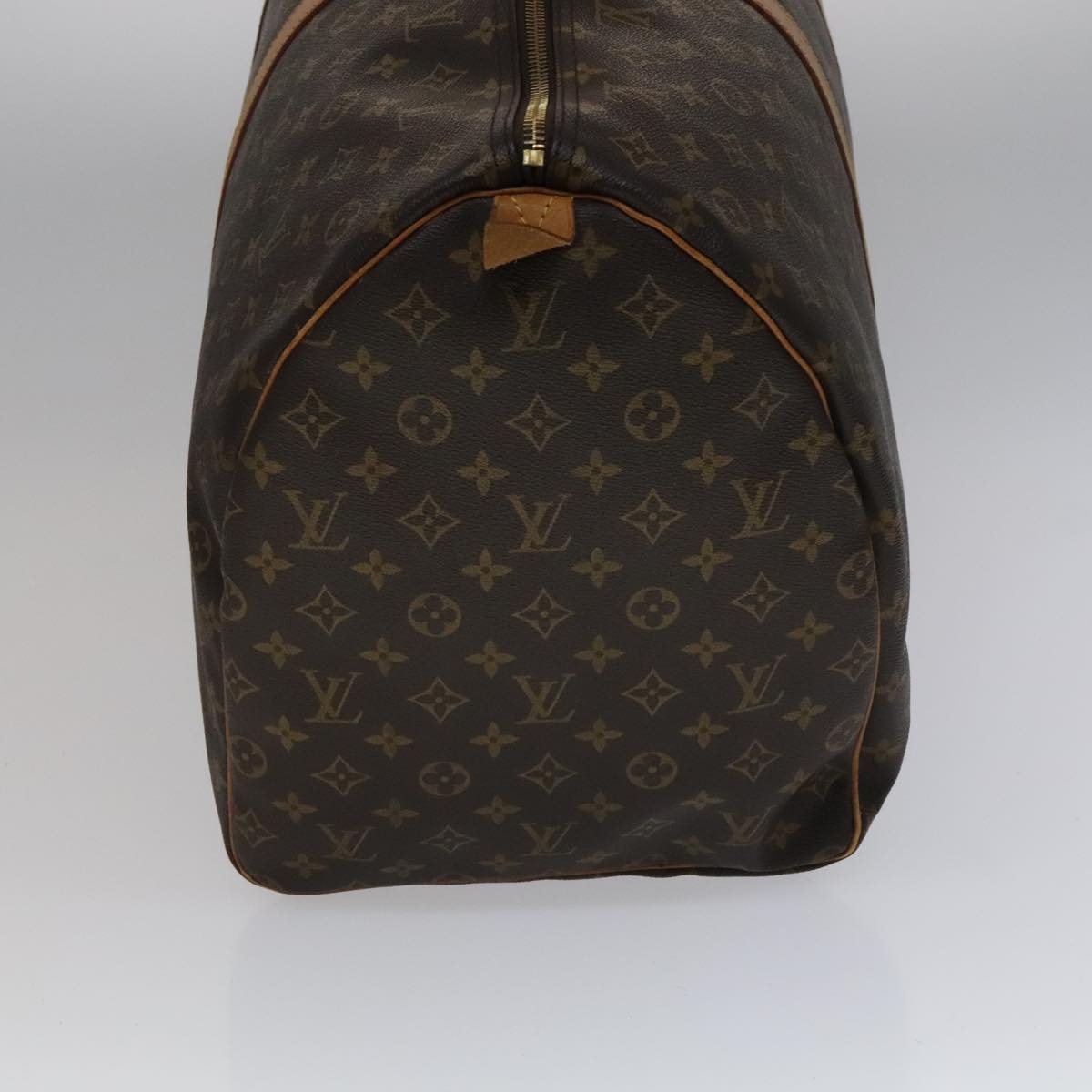 Louis Vuitton Keepall 60, Brown, Canvas, travel