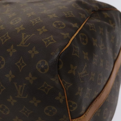 Louis Vuitton Keepall Bandoulière 60, Brown, Canvas, travel