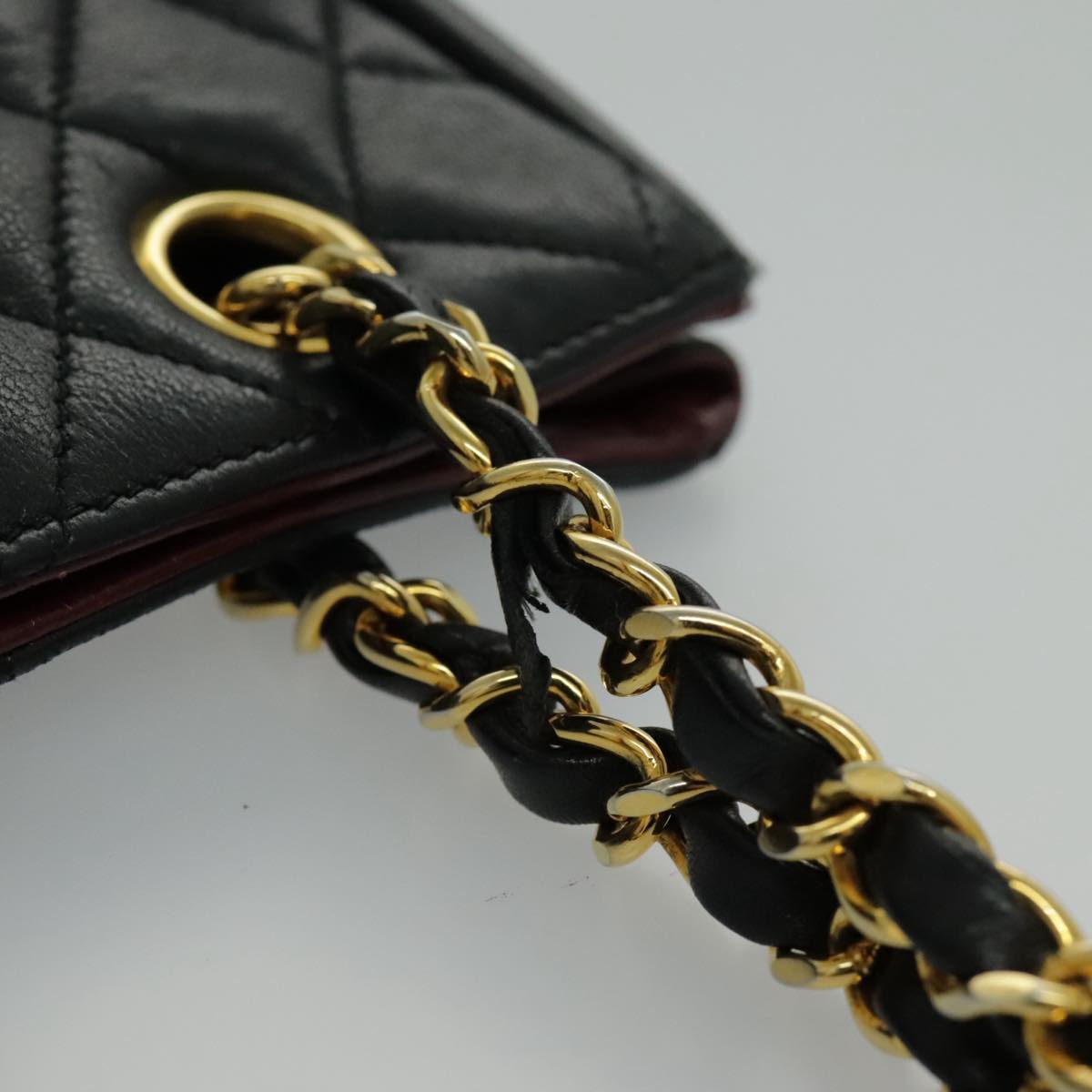 Chanel Cc, Black, Calfskin, shoulder