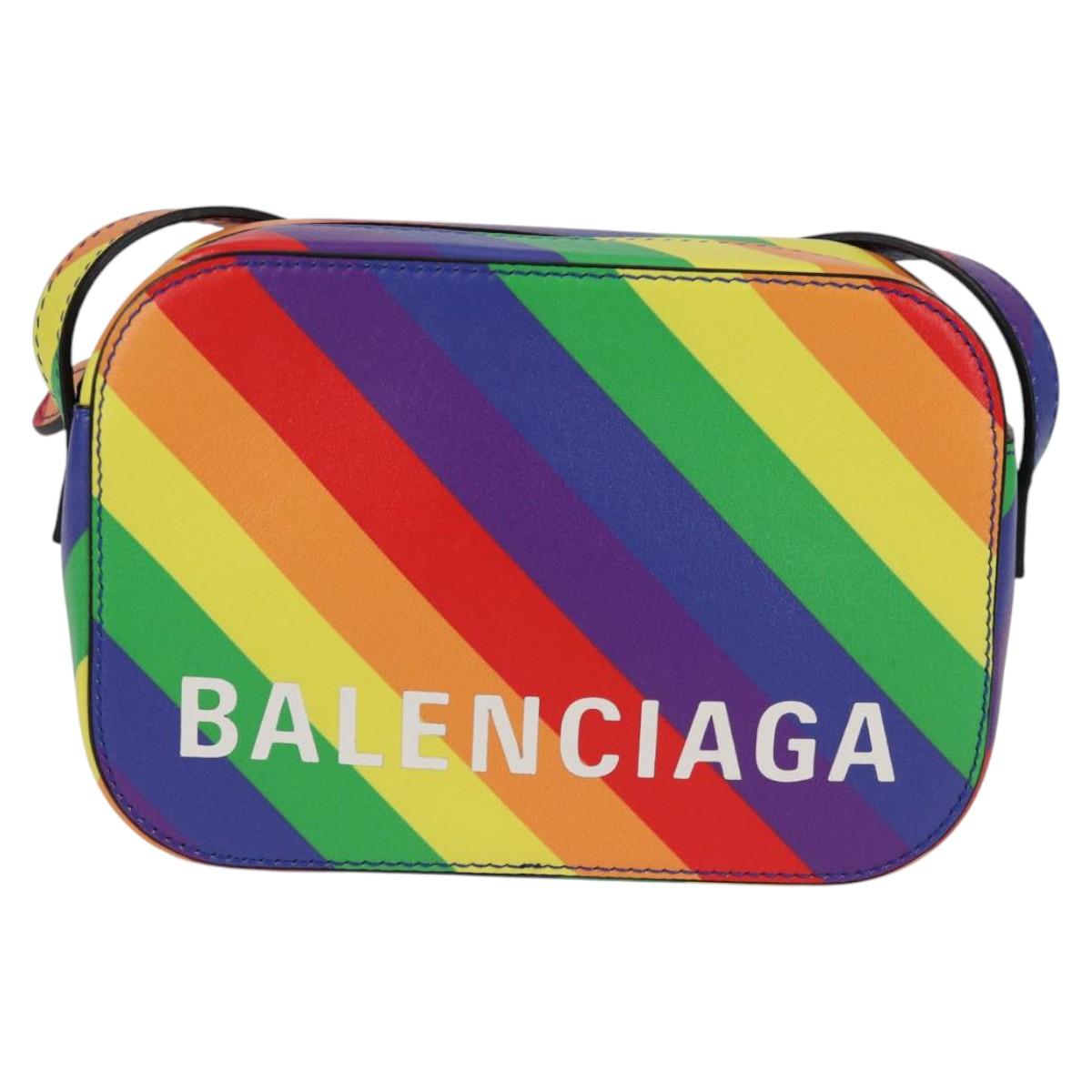 Balenciaga Everyday, Multicolour, Leather, shoulder