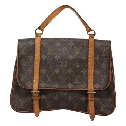 Louis Vuitton Marelle, Brown, Canvas, backpack