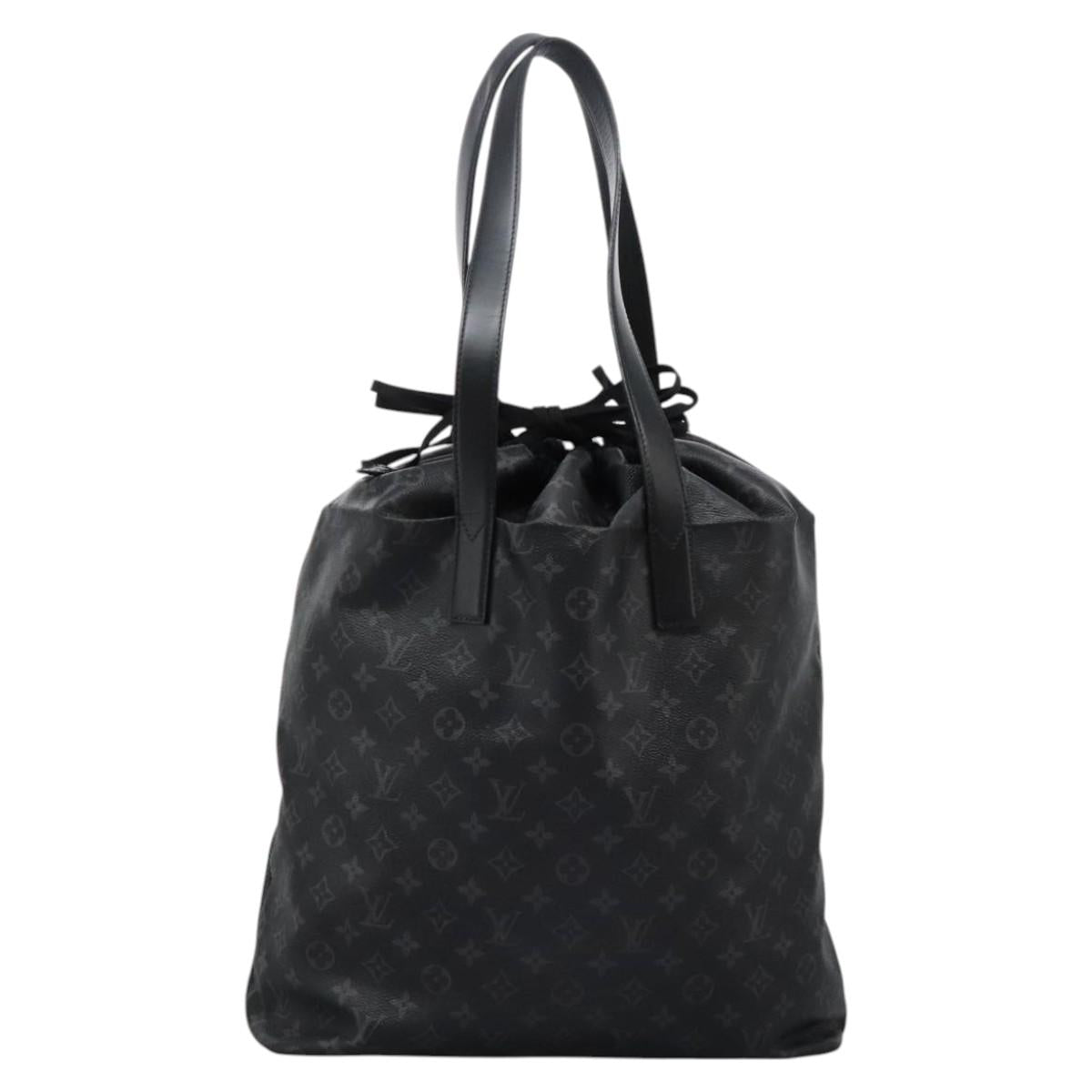 Louis Vuitton Eclipse, Grey, Canvas, tote