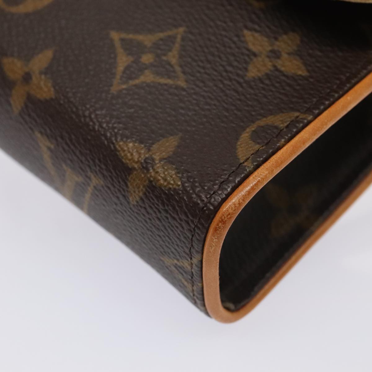 Louis Vuitton Florentine, Brown, Canvas, shoulder