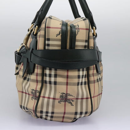 Burberry Nova Check, Beige, Canvas, handbag