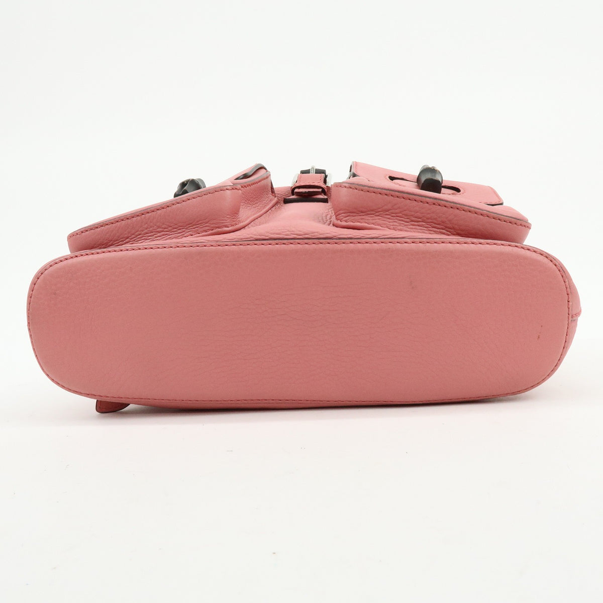 Gucci Bamboo Tassel Leather, Pink, Leather, Backpack