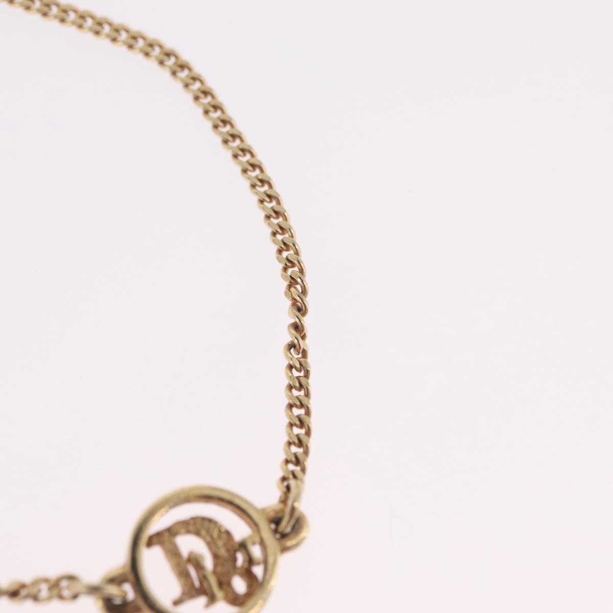 Christian Dior Vintage logo Metal, Gold, Metal, Bracelet