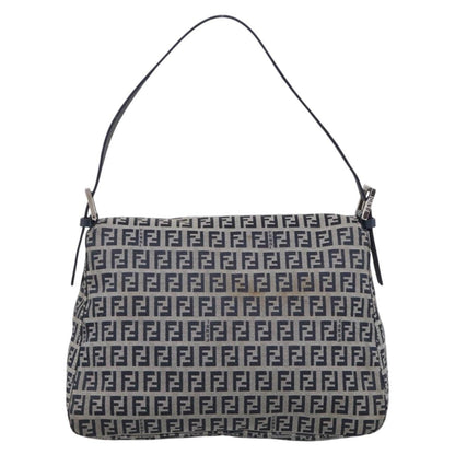 Fendi Fendi mamma baguette Monogram Canvas, Navy, Canvas, Handbag