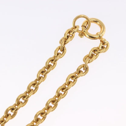 Chanel Vintage Triple CC Chain Metal, Gold, Metal, Necklace