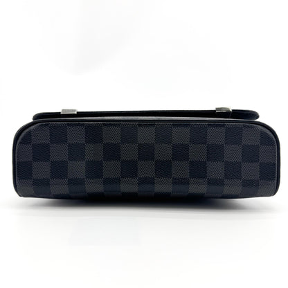 Louis Vuitton Daniel Messenger Damier Graphite, Black, Canvas, Shoulder Bag