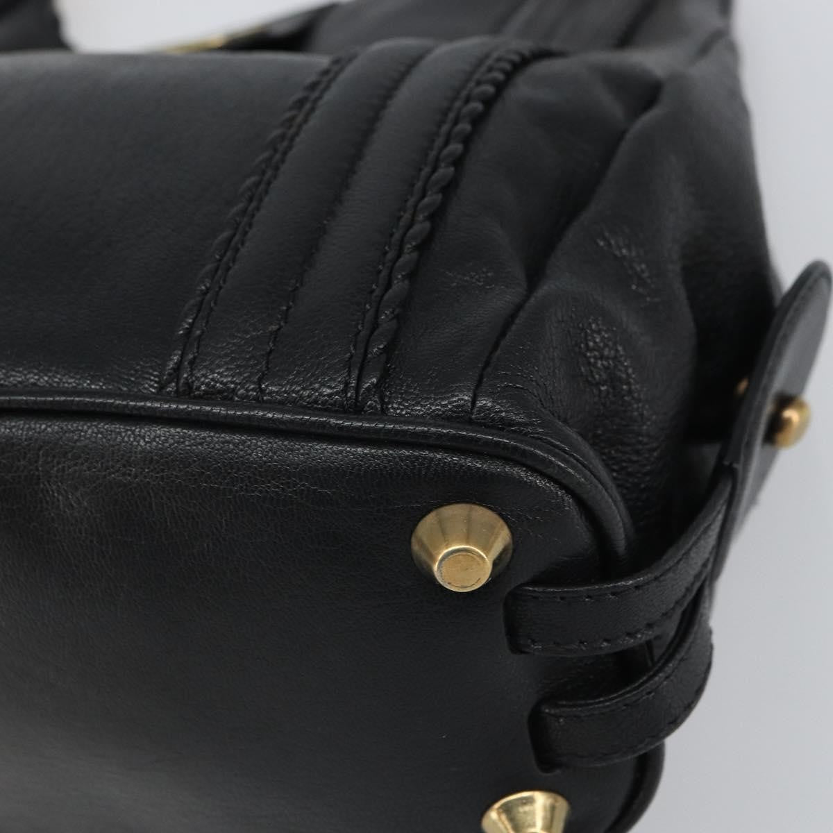 Chloe Irène Leather, Black, Leather, Tote Bag