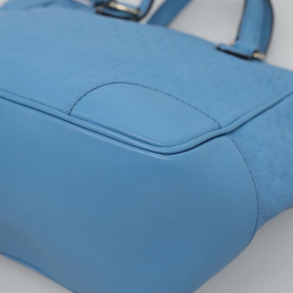 Gucci Micro guccissima, Blue, Leather, handbag