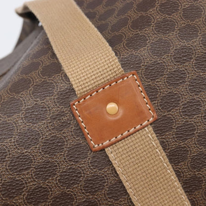 Celine Macadam Canvas and Leather, Brown, Canvas, Tote Bag