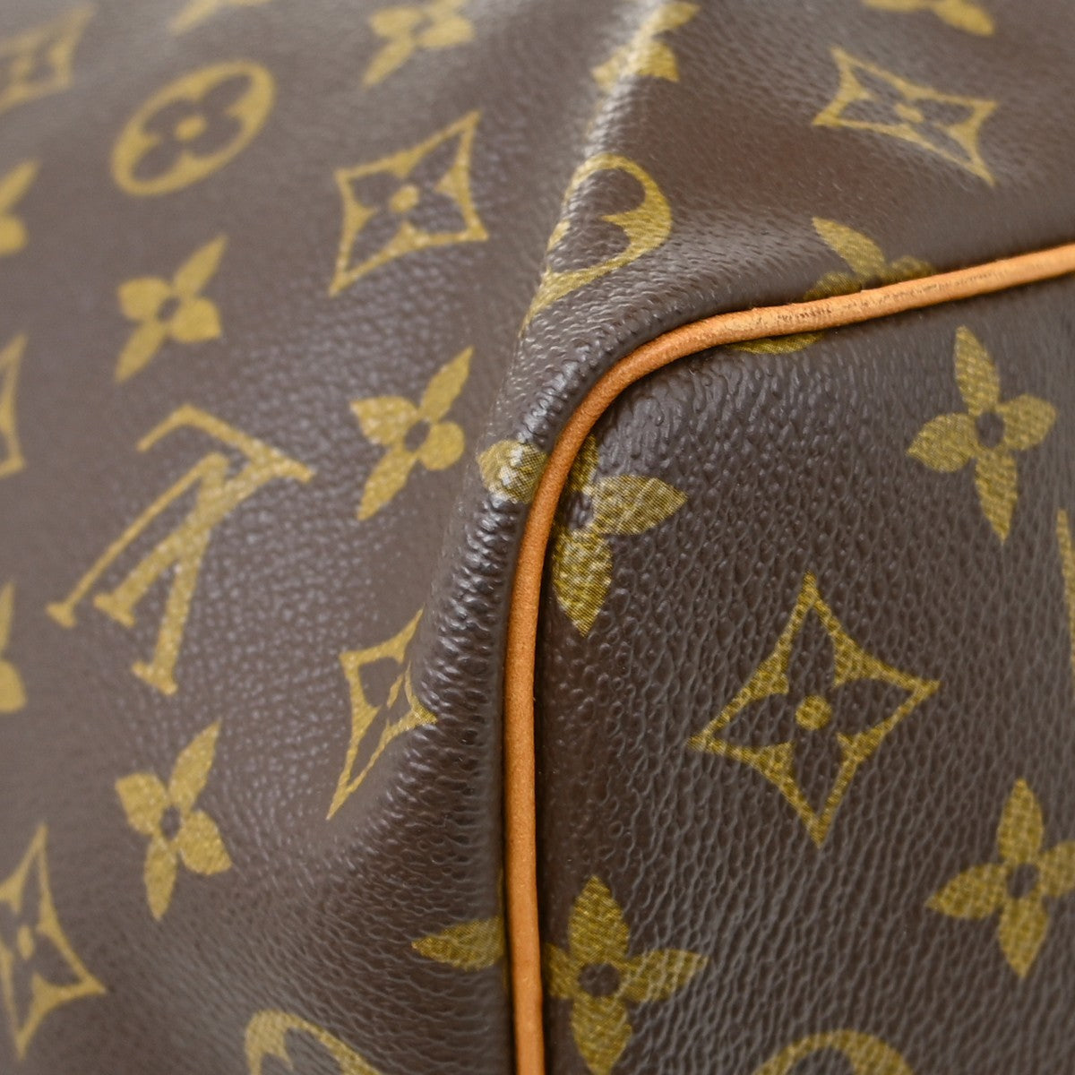 Louis Vuitton Keepall Monogram Canvas, Brown, Canvas, Travel Bag