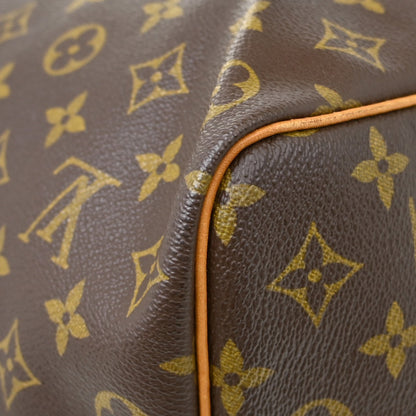 Louis Vuitton Keepall Monogram Canvas, Brown, Canvas, Travel Bag