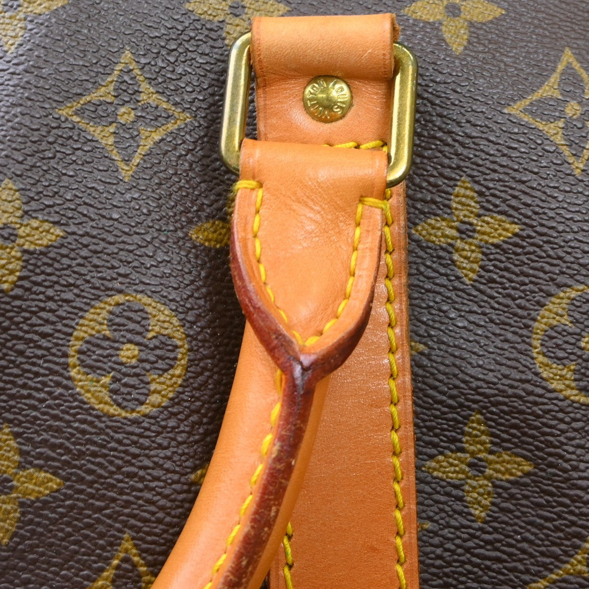 Louis Vuitton Keepall Monogram, Brown, Canvas, Travel Bag