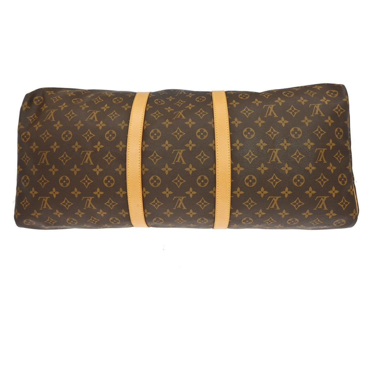 Louis Vuitton Keepall Monogram Canvas, Brown, Canvas, Travel Bag