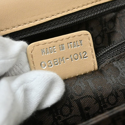 Christian Dior Admit It Suede, Beige, Suede, Shoulder Bag