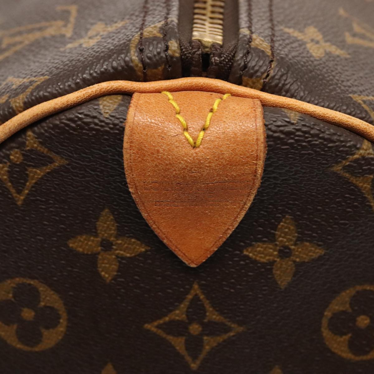 Louis Vuitton Keepall 55, Brown, Canvas, travel