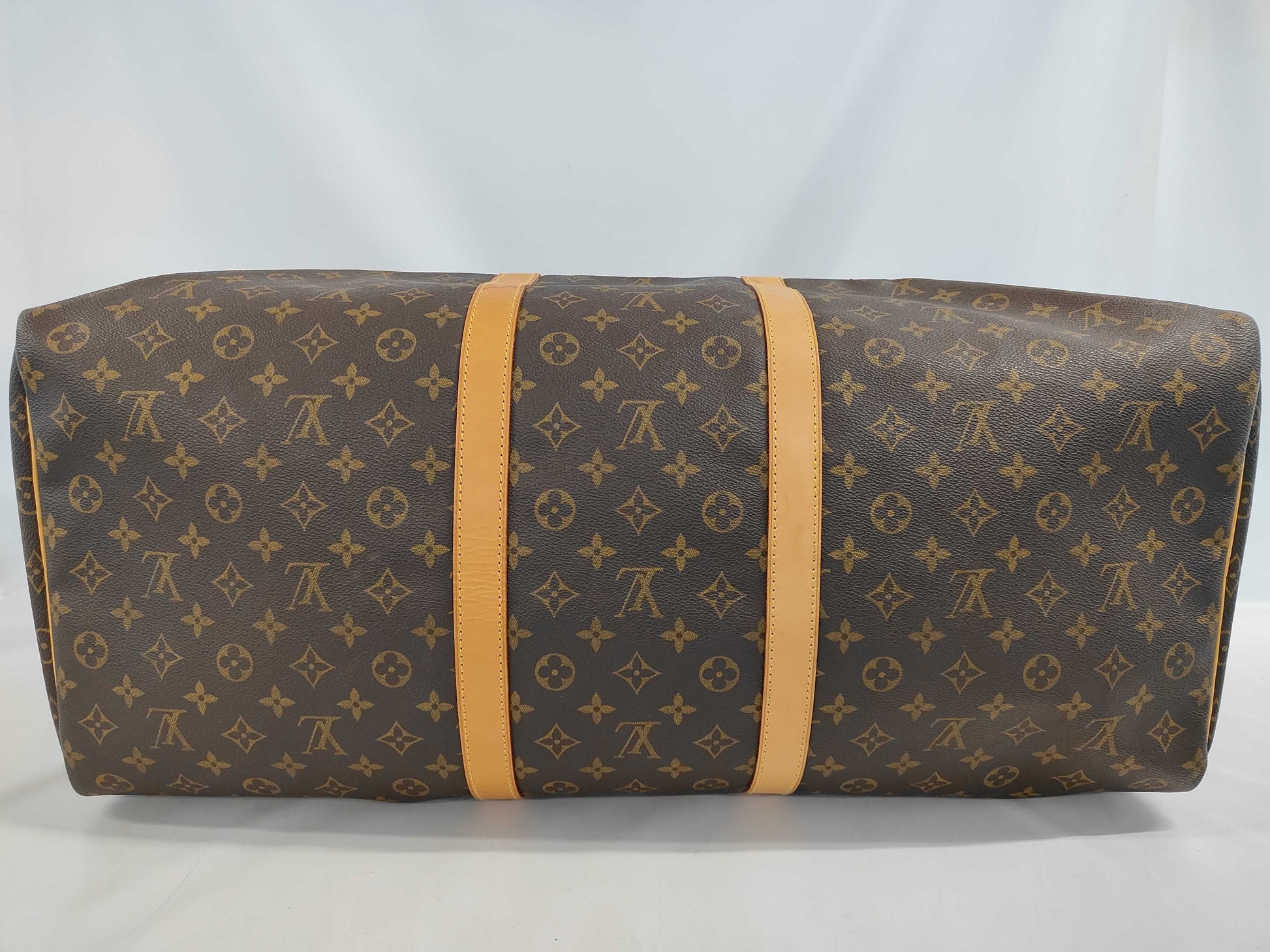 Louis Vuitton Keepall Monogram Canvas, Brown, Canvas, Travel Bag