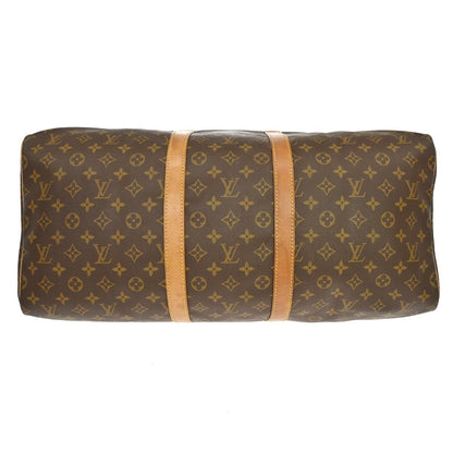 Louis Vuitton Keepall Monogram Canvas, Brown, Canvas, Travel Bag