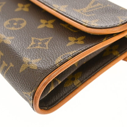 Louis Vuitton Florentine Waist Monogram Canvas, Brown, Canvas, Handbag
