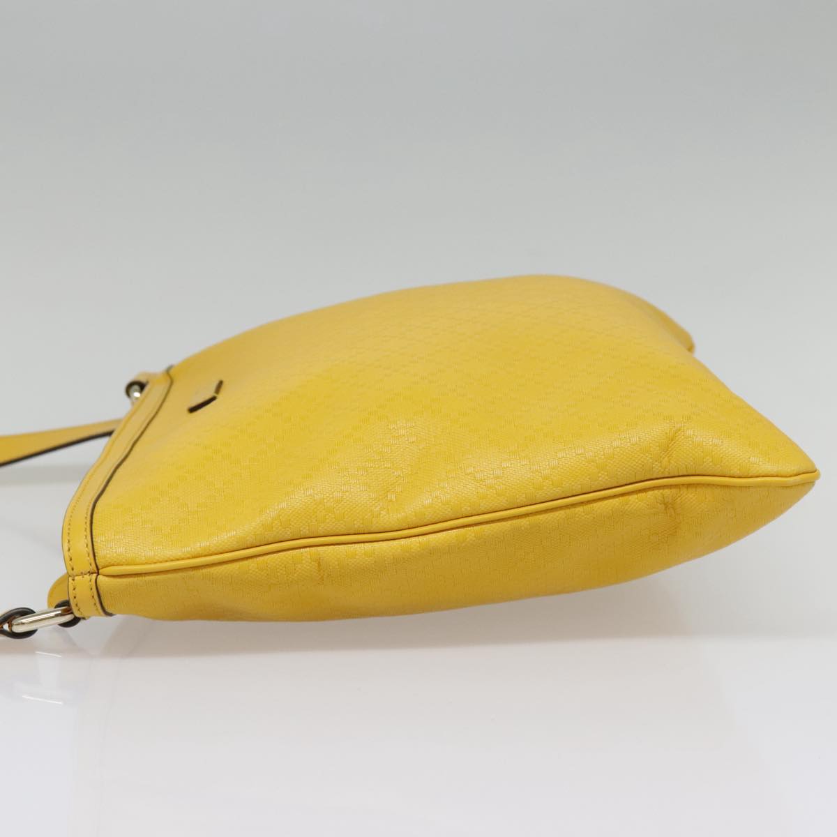 Gucci Diamantissima, Yellow, Leather, shoulder