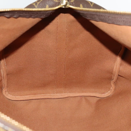Louis Vuitton Keepall Bandouliere 55, Brown, Canvas, travel