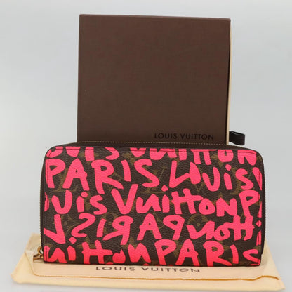 Louis Vuitton Zippy wallet, Pink, Canvas, wallet