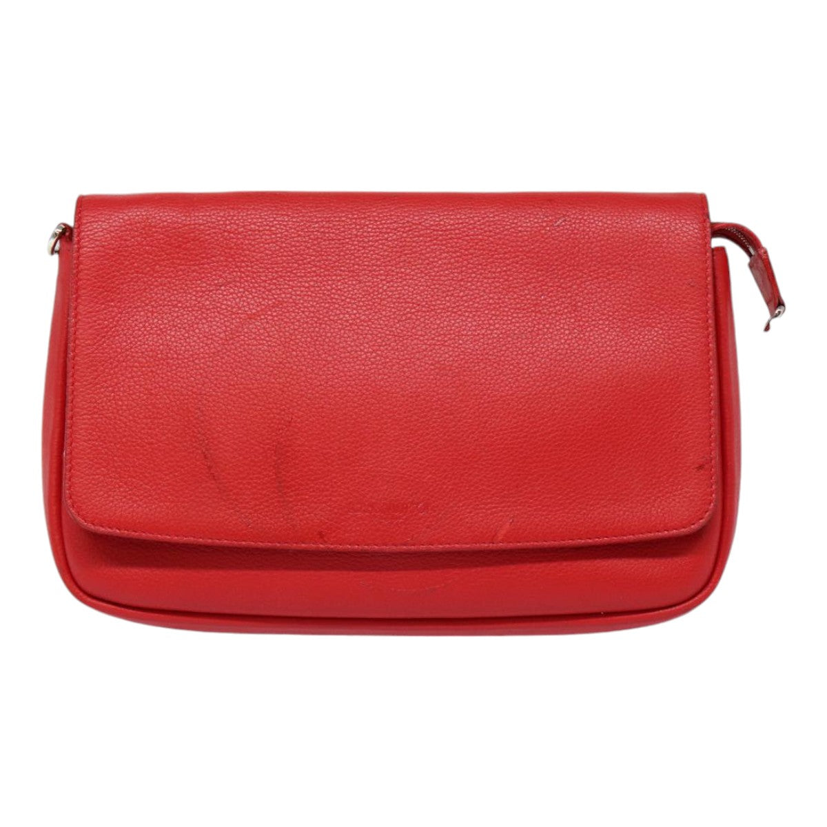 Louis Vuitton Parnassea, Red, Leather, clutch