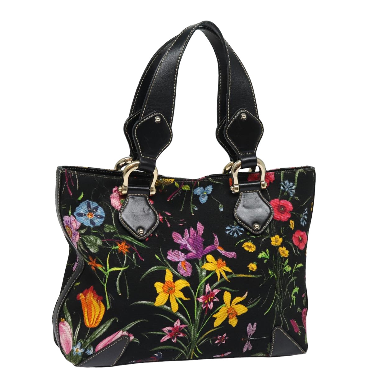 Gucci Flora, Multicolour, Canvas, tote