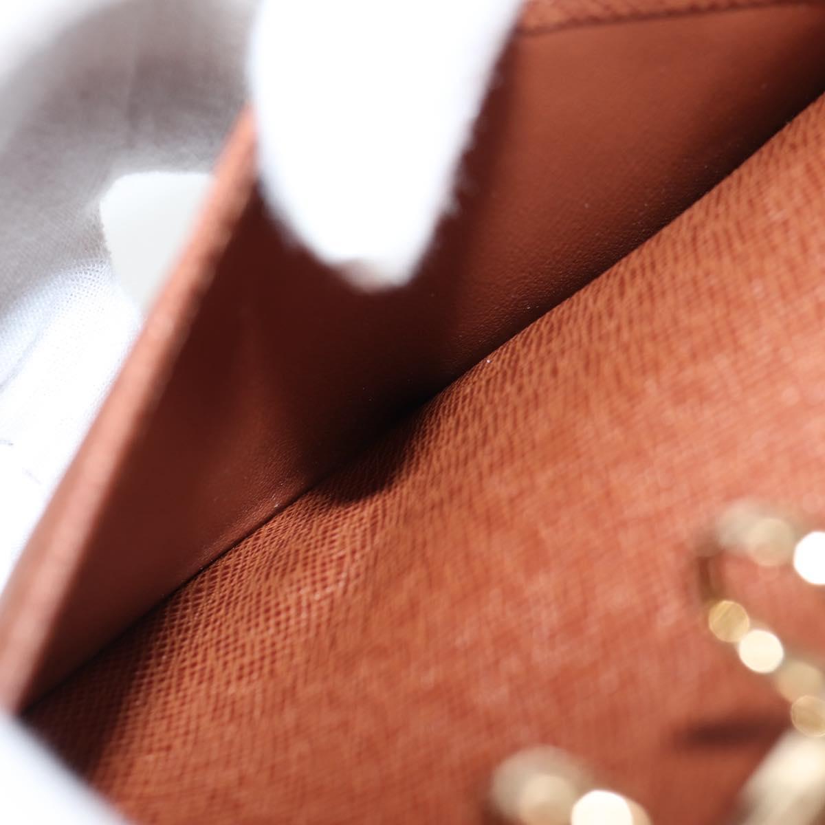 Louis Vuitton Agenda PM, Brown, Canvas, wallet