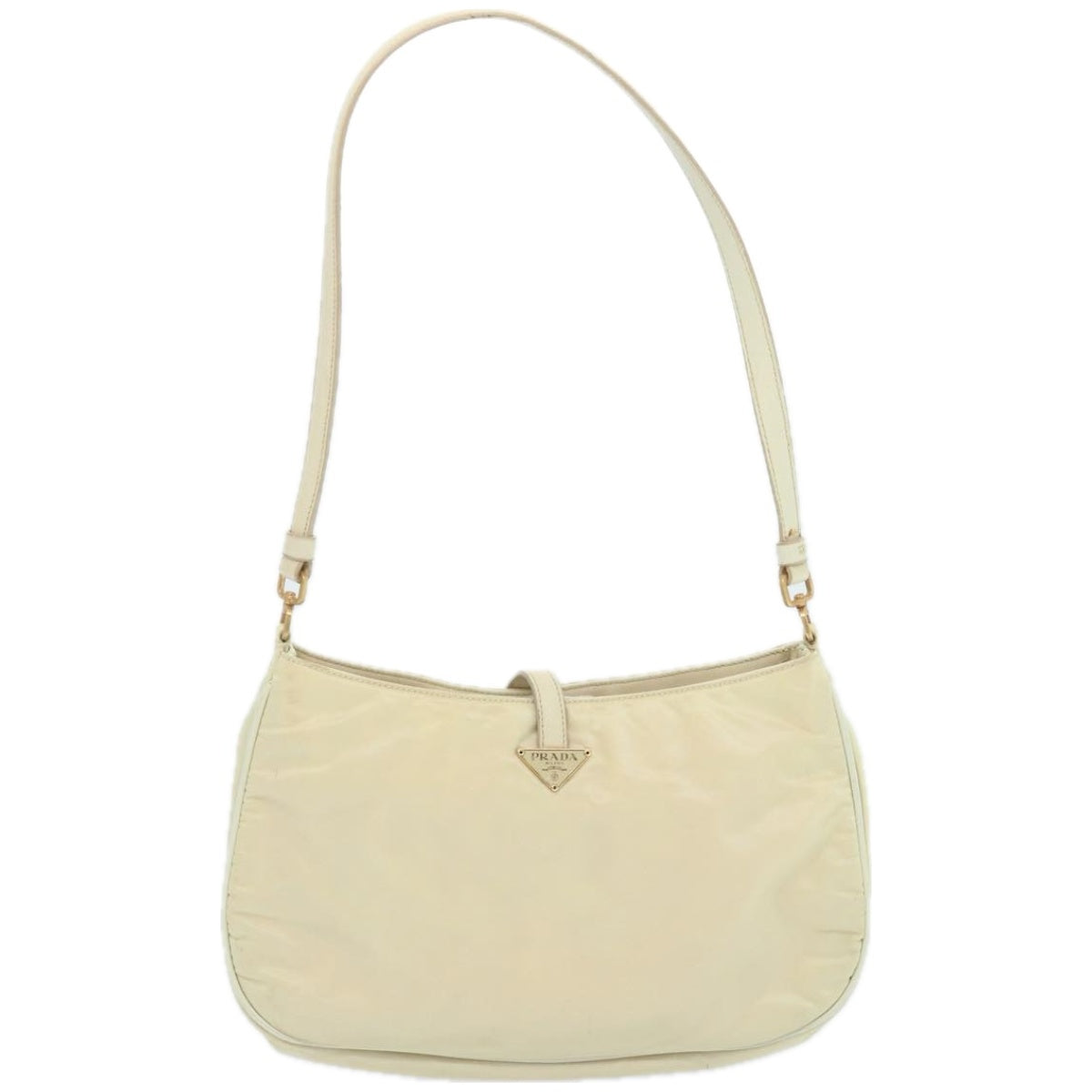 Prada Tessuto pietre Crossbody Crystal, BEIGE, NYLON, Shoulder bag