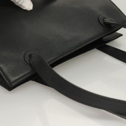 Chanel, Black, Leather, tote