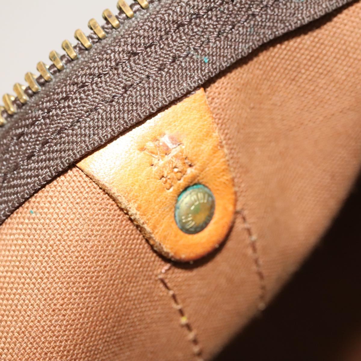 Louis Vuitton Keepall Bandouliere 55, Brown, Canvas, travel