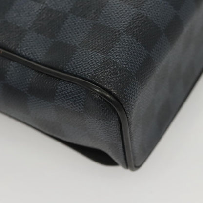 Louis Vuitton District, Grey, Canvas, shoulder