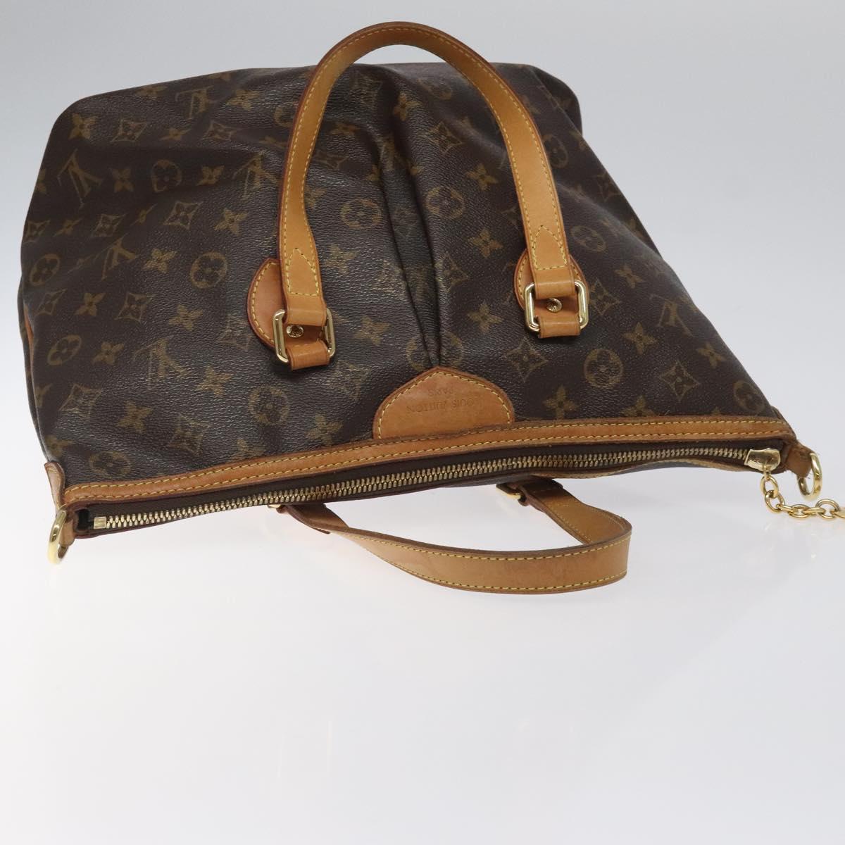 Louis Vuitton Palermo, Brown, Canvas, tote