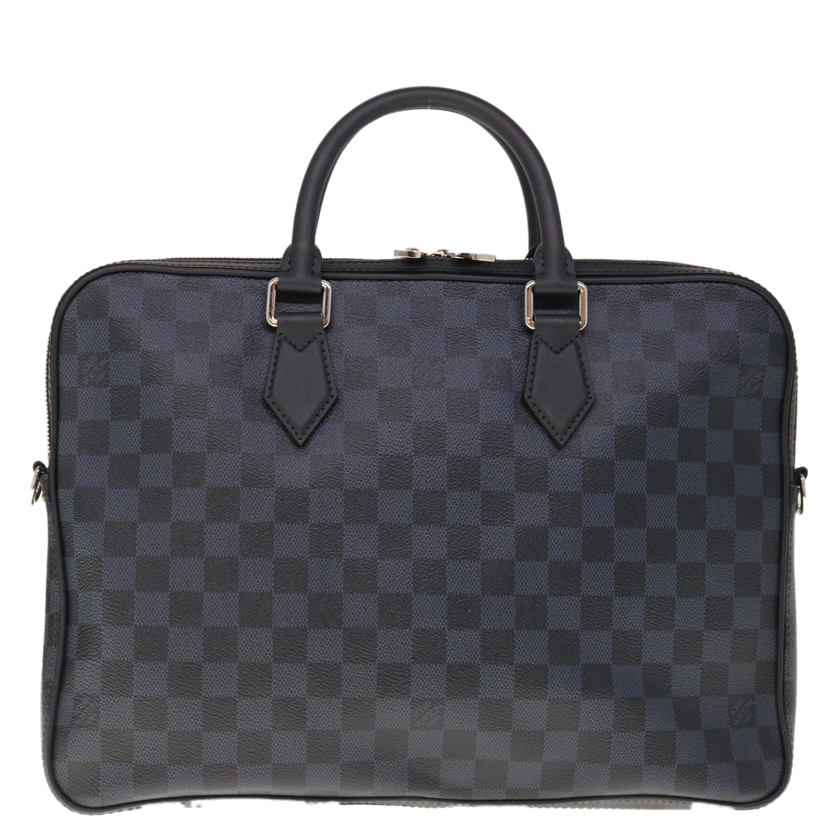 Louis Vuitton Dandy, Grey, Canvas, handbag