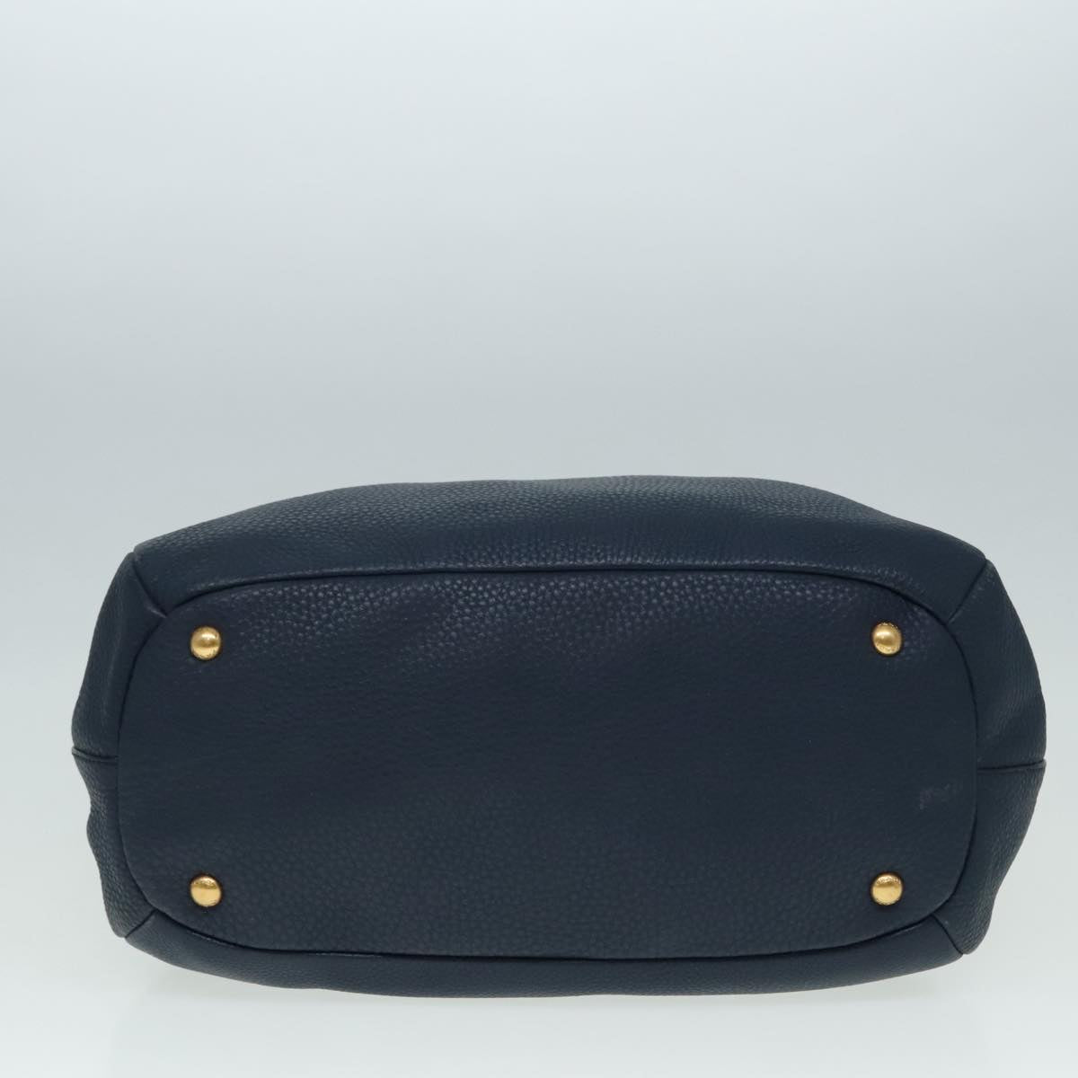 Prada, Blue, Leather, handbag