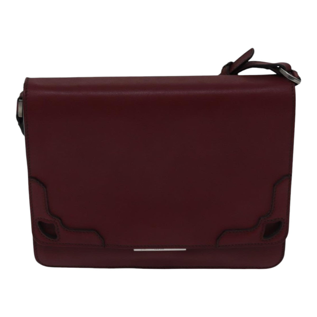 Cartier, Burgundy, Leather, shoulder