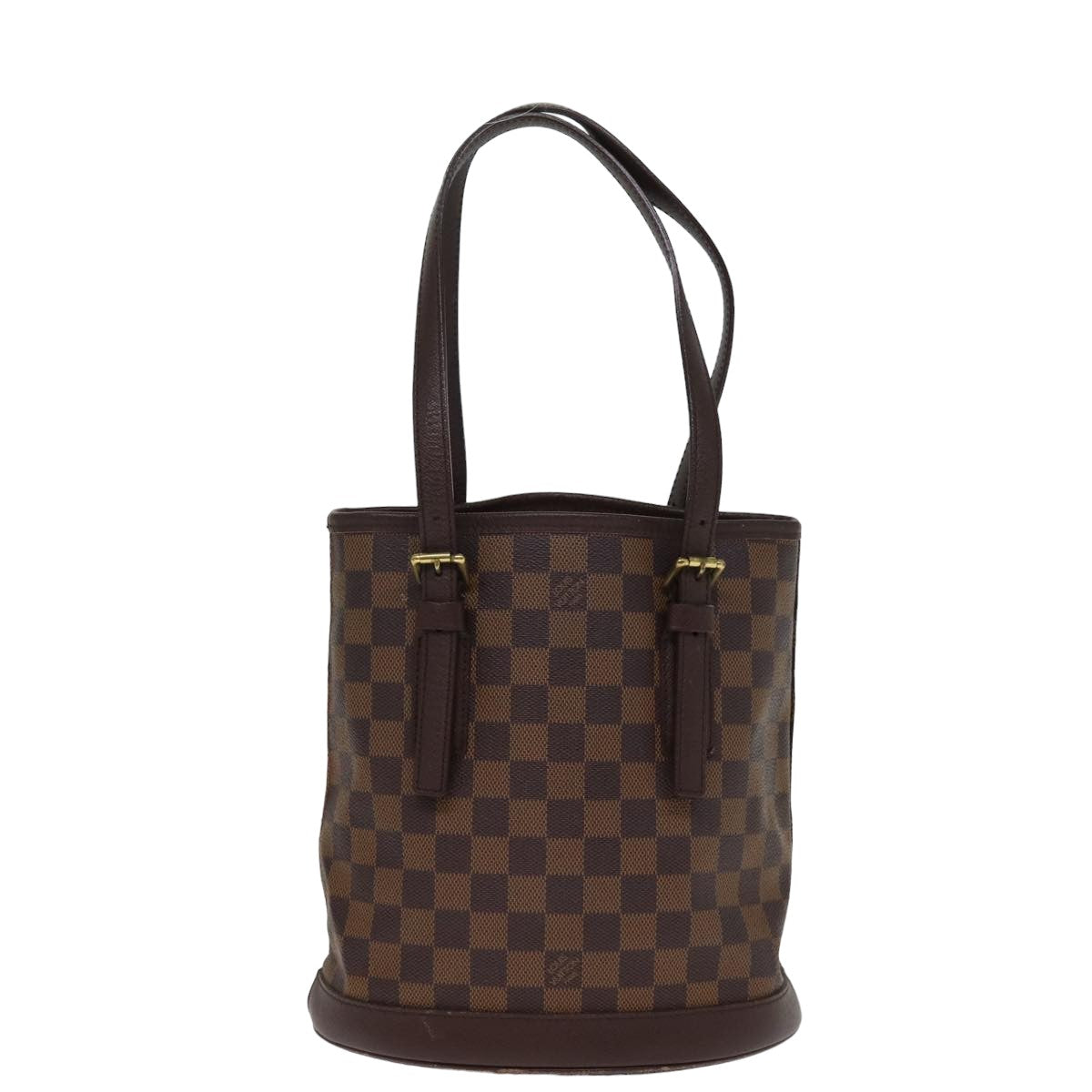 Louis Vuitton Marais, Brown, Canvas, shoulder