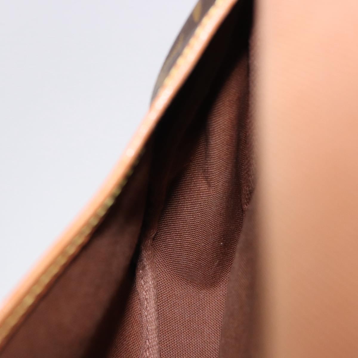 Louis Vuitton Saumur Monogram, Brown, Canvas, Shoulder Bag