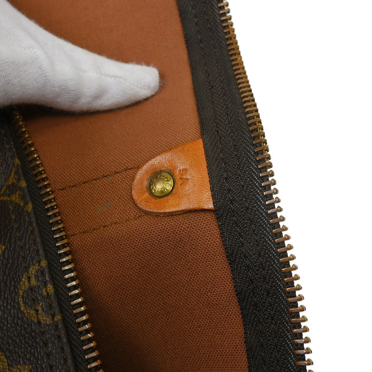 Louis Vuitton Keepall Monogram Canvas, Brown, Canvas, Travel Bag