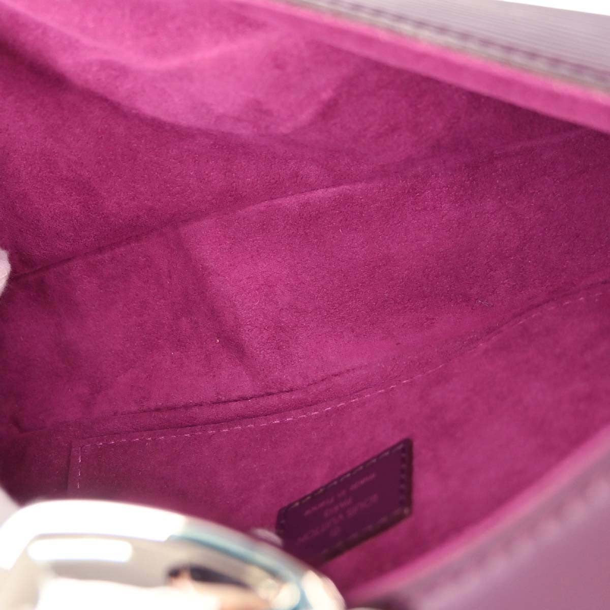 Louis Vuitton Montaigne Clutch Epi Leather, Purple, Leather, Clutch